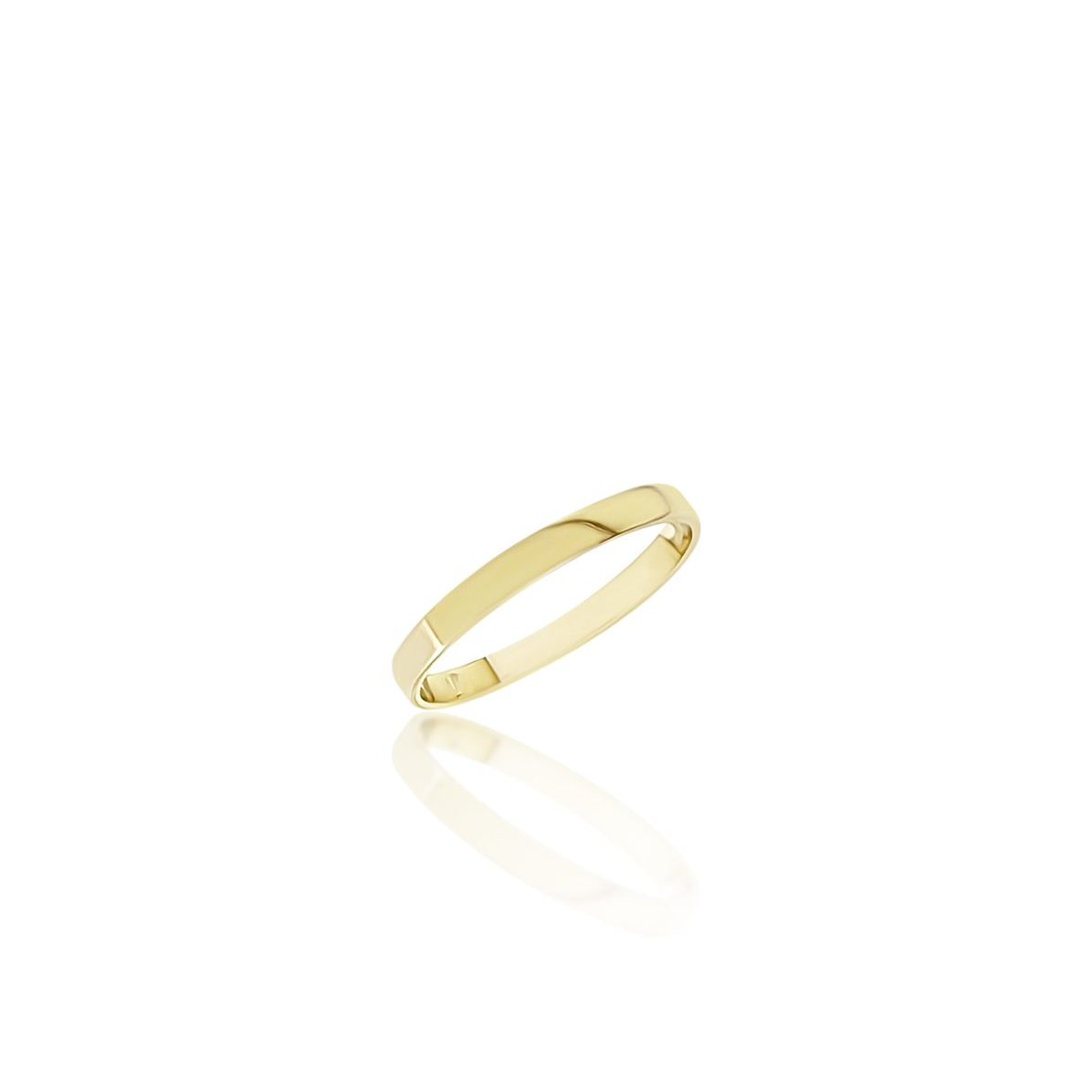 2.50mm Wide Half Round High Polished Plain Wedding Band 9ct Yellow Gold 9ct Gold Ring, Gold Jewellery, Gold Rings 
