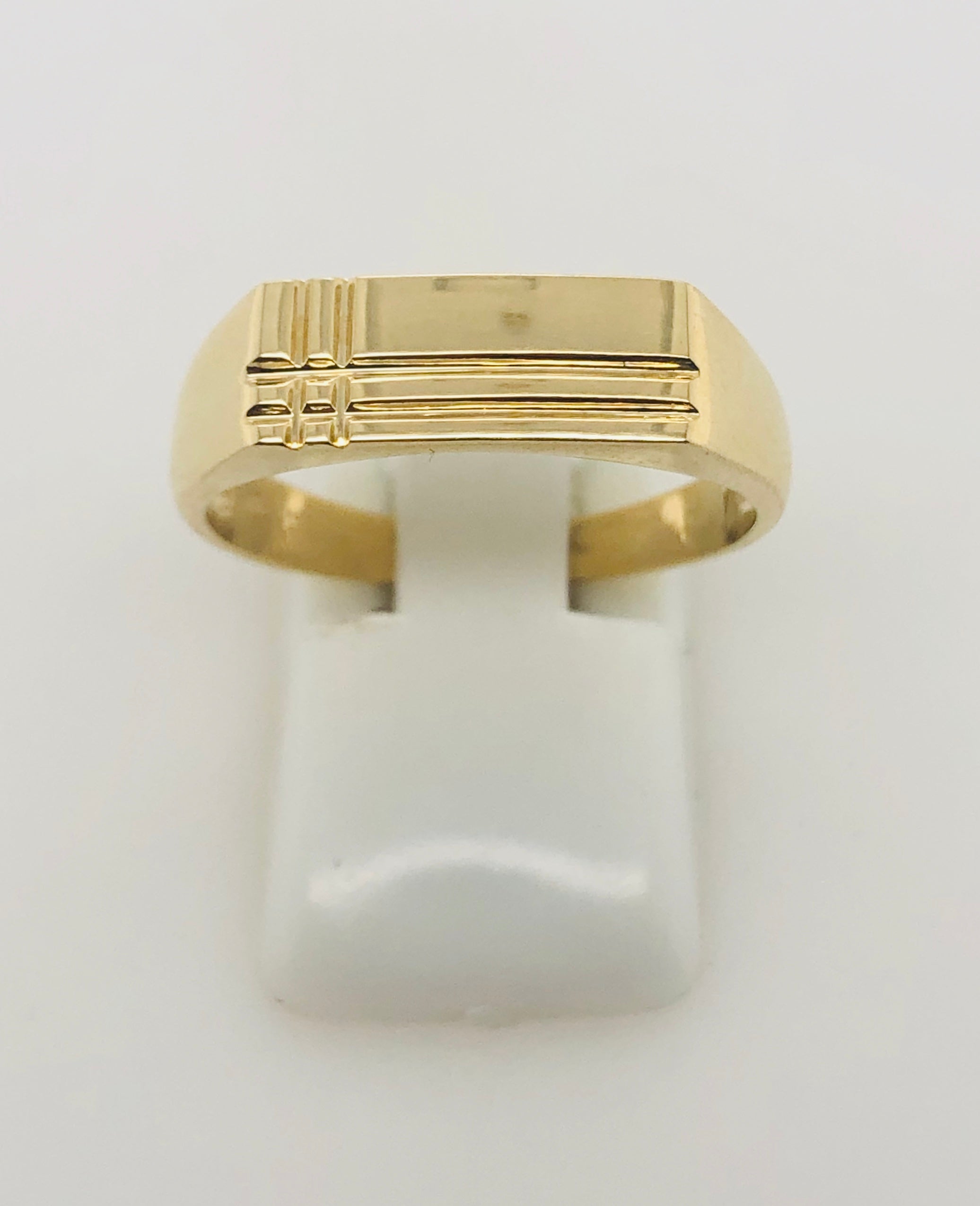 9ct Gold Gents Ring 013 Gold Rings, Men's Gold Rings 