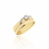9ct Gold Ladies 2 Piece Wedding Set Ring