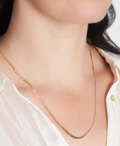 9ct Yellow Gold Grumetta Rada 2.85mm Open 6 Sided Curb Chain Gold Chain 9ct Yellow Gold Grumetta Rada 2.85mm Open 6 Sided Curb Chain Gold Chain