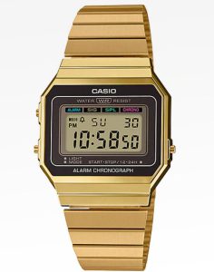CASIO Digital Vintage WR, Gold Case & Band - A700WG-9ADF CASIO CASIO Digital Vintage WR, Gold Case & Band - A700WG-9ADF CASIO