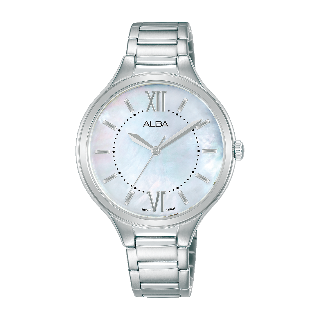 Alba Fashion Womens Stainless Steel Dress Watch AH8899X1 ALBA 