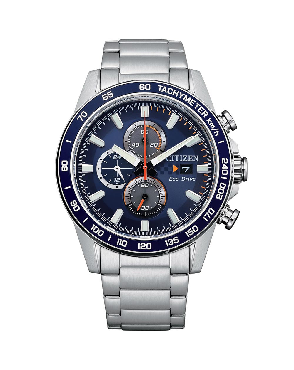 Citizen Gents Eco-Drive Chronograph Collection Watch - CA0781-84L Citizen Eco-Drive 