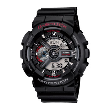 CASIO G-Shock Analogue / Digital Watch - GA110-1A G-SHOCK 