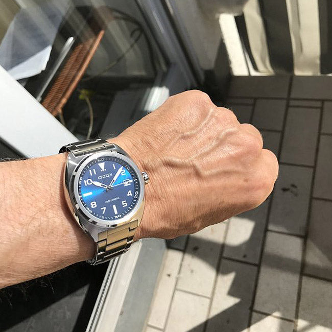 Citizen Gents Automatic Stainless Steel Watch - NJ0100-89L Citizen Eco-Drive Citizen Gents Automatic Stainless Steel Watch - NJ0100-89L Citizen Eco-Drive