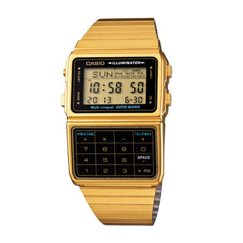 Casio Classic Databank, Calculator Digital Watch - DBC611G-1D CASIO 