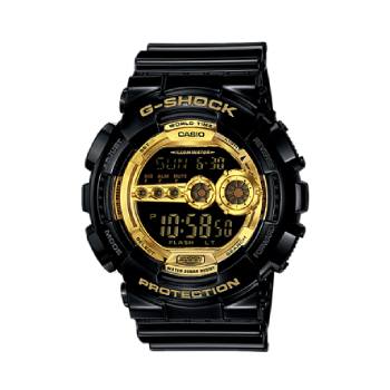 Casio G-Shock GD100GB-1D Men's Digital Black & Gold Watch G-SHOCK 