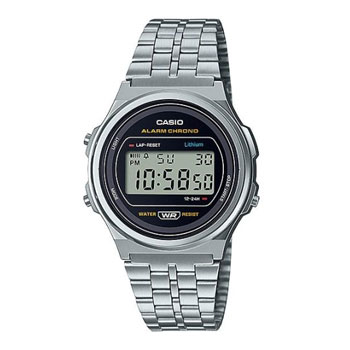 Casio Vintage Digital Round Face - A171WE-1A CASIO 