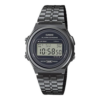 Casio Vintage Digital Round Face - A171WEGG-1A CASIO 