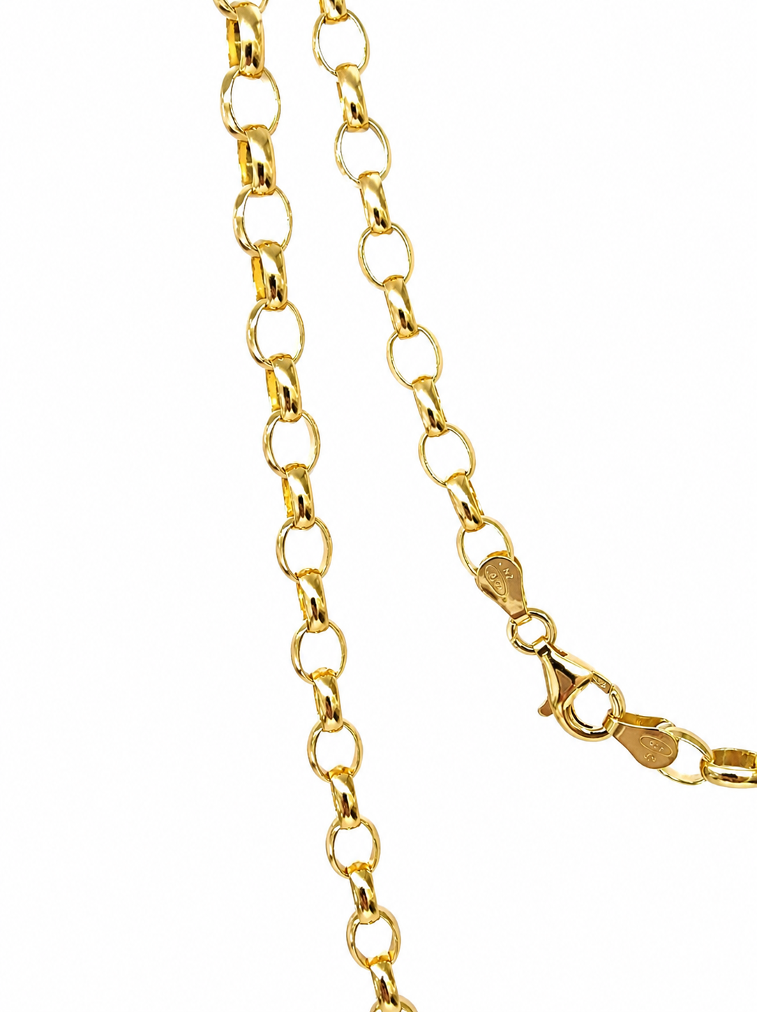 9ct Yellow Gold Solid BO3 Oval Belcher Link Chain – Made in New Zealand - 9CTBO3BELCHER Gold Chain 9ct Yellow Gold Solid BO3 Oval Belcher Link Chain – Made in New Zealand - 9CTBO3BELCHER Gold Chain