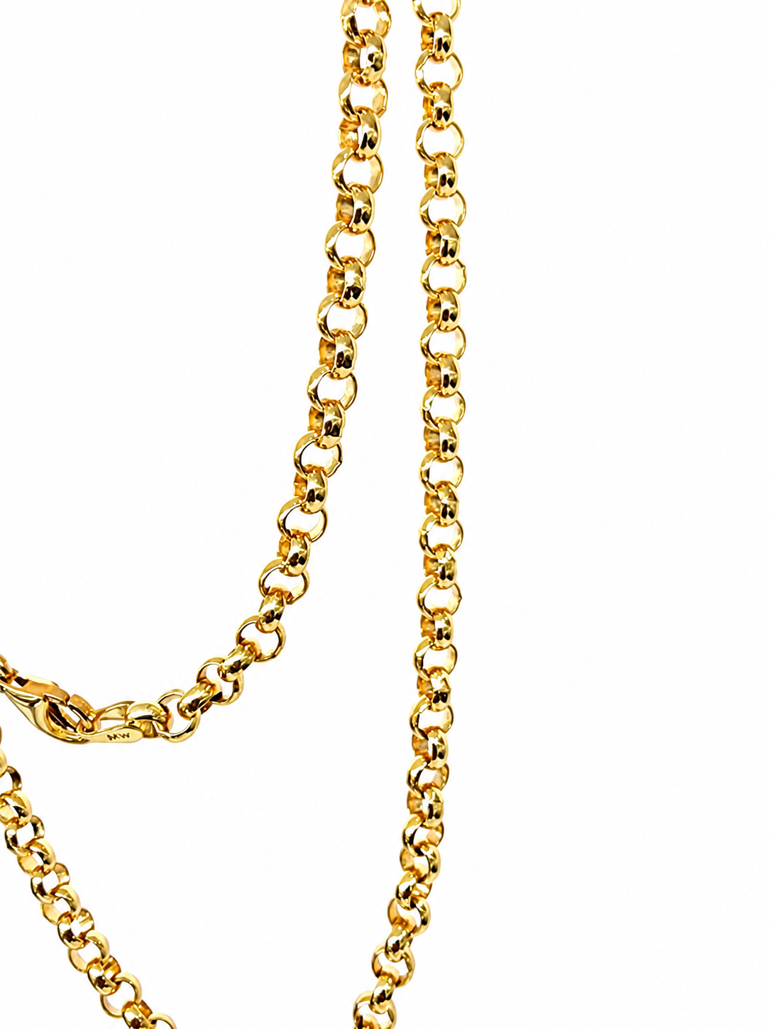 9ct Yellow Gold Solid B3 Round Belcher Link Chain – Made in New Zealand - 9CTB3BELCHER Gold Chain 9ct Yellow Gold Solid B3 Round Belcher Link Chain – Made in New Zealand - 9CTB3BELCHER Gold Chain