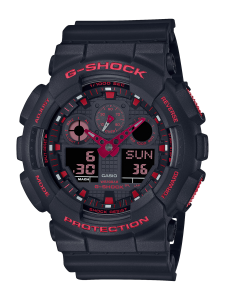 CASIO G-SHOCK IGNITE RED WATCH - GA100BNR-1A G-SHOCK CASIO G-SHOCK IGNITE RED WATCH - GA100BNR-1A G-SHOCK