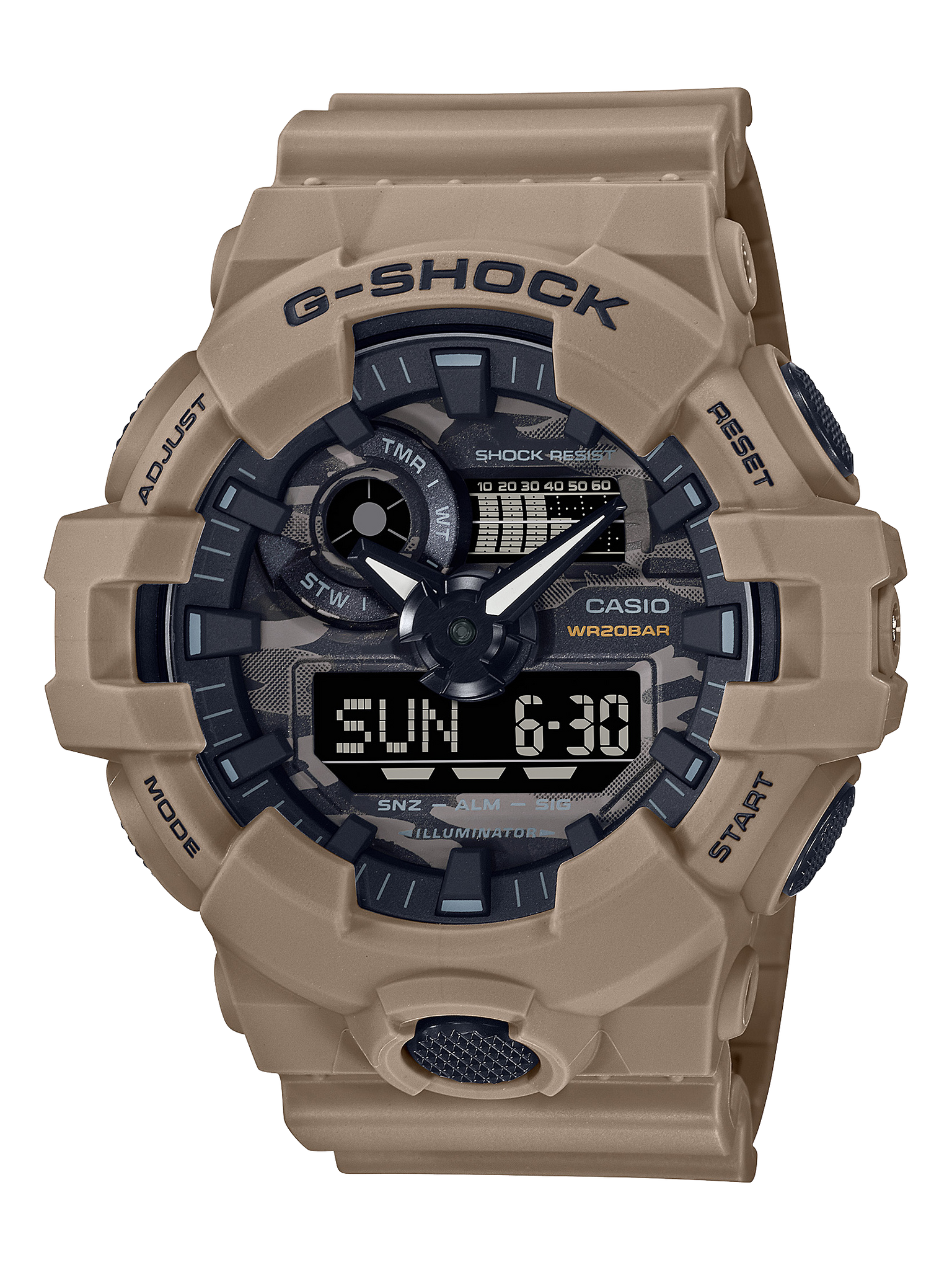 Casio G-Shock Camo Dial Series - GA700CA-5A G-SHOCK Casio G-Shock Camo Dial Series - GA700CA-5A G-SHOCK