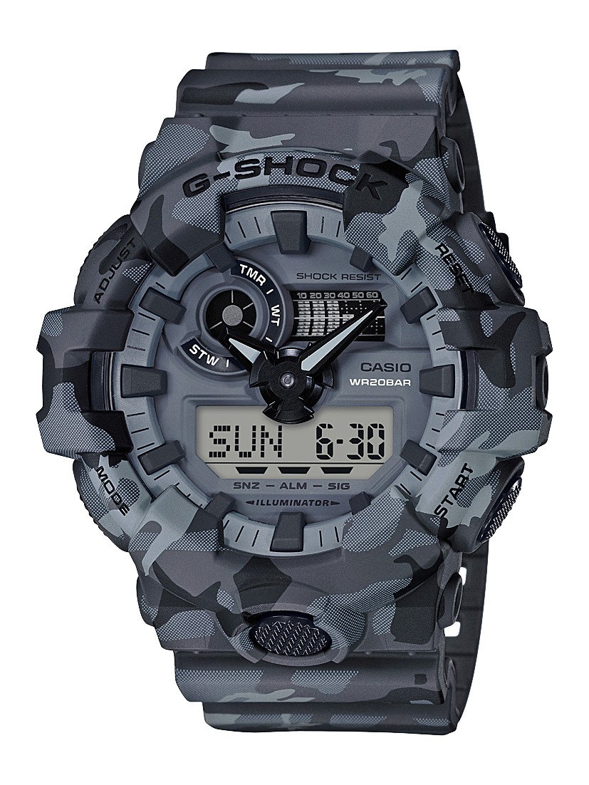 CASIO G-SHOCK CAMO WATCH GA700CM-8A G-SHOCK 