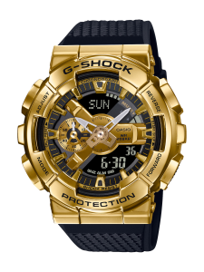 Casio G-Shock Duo Gold Metal Bezel Watch - GM110G-1A9 G-SHOCK Casio G-Shock Duo Gold Metal Bezel Watch - GM110G-1A9 G-SHOCK