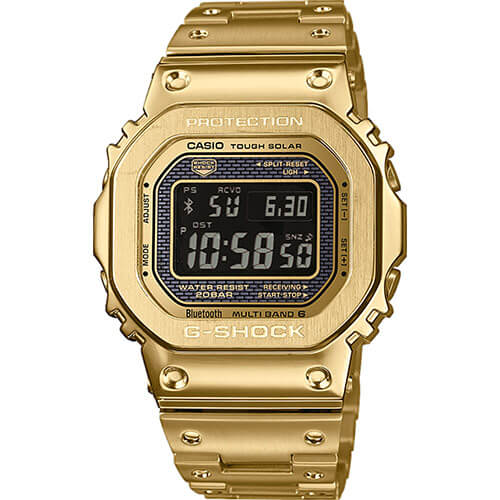 Casio G-Shock Solar Powered, Bluetooth Gold Tone - GMWB5000GD-9 G-SHOCK 