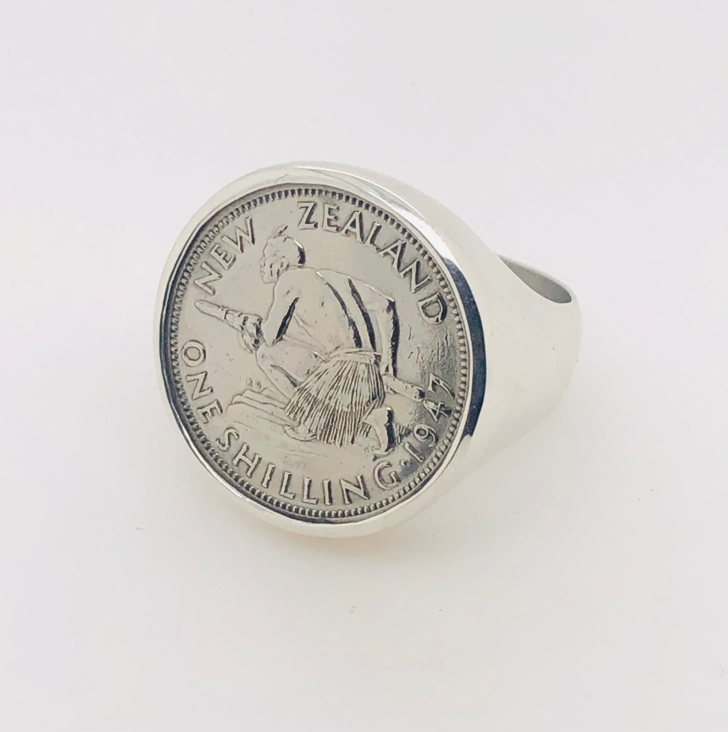 Sterling Silver Shilling Coin Ring – Stonex Jewellers
