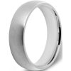 Half Round Wedding Band 6mm Wide