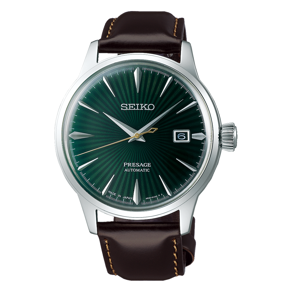 Seiko Presage Automatic Cocktail Mockingbird Japan Made Men's Watch Seiko 