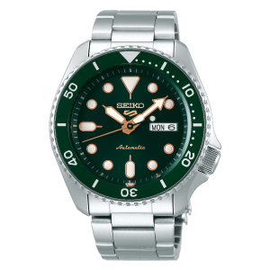 Seiko 5 Sports Green Dial Automatic Watch - SRPD63K1 Seiko 