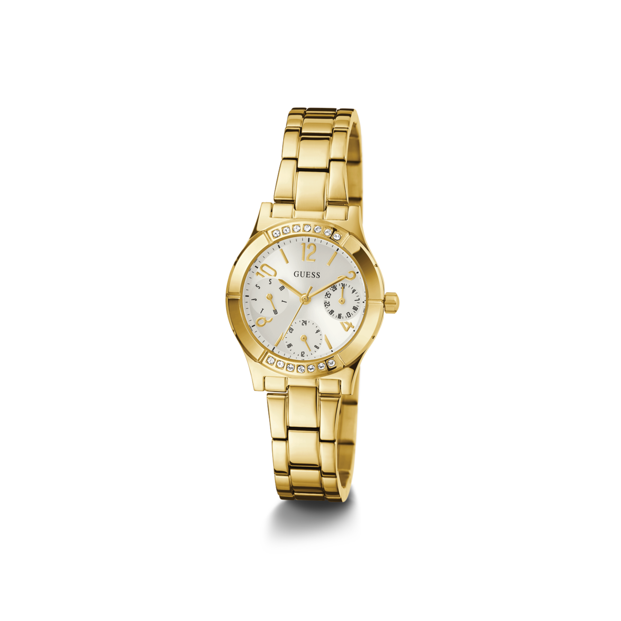Guess Piper Gold Case Tone Stainless Steel Watch - GW0413L2 GUESS 