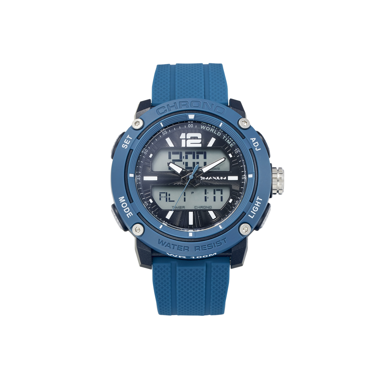 Tour Blue Digital Watch - Maxum Watches Australia