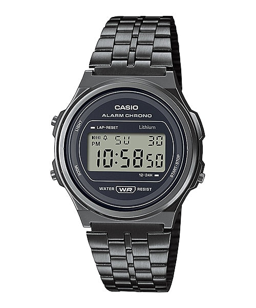 Casio Vintage Digital Round Face - A171WEGG-1A CASIO 