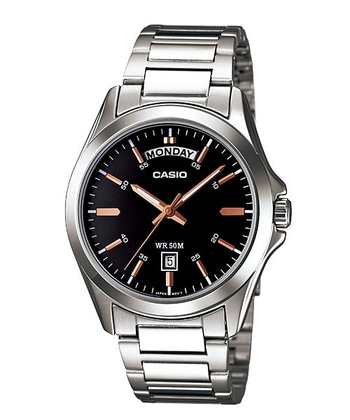 Casio Analogue Day & Date Watch - MTP1370D-1A2 CASIO 