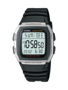 Casio Mens Digital 10 Year Battery Watch - W96H-1A CASIO Casio Mens Digital 10 Year Battery Watch - W96H-1A CASIO