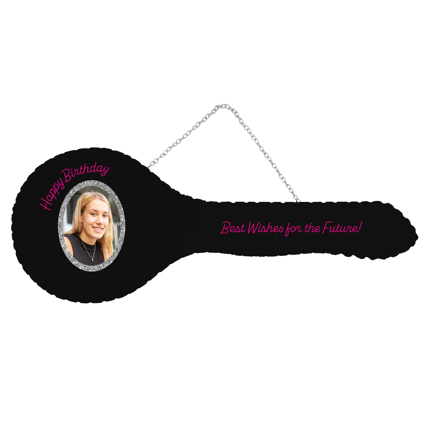 BLACK COLOUR MIRRORED / GLASS PHOTO BIRTHDAY KEY - KM207 21ST MIRROR KEYS BLACK COLOUR MIRRORED / GLASS PHOTO BIRTHDAY KEY - KM207 21ST MIRROR KEYS