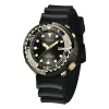 FOXBOX Sports Luminous 50m Waterproof Watch - Black/Gold