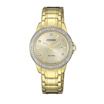Citizen Ladies Eco-Drive Gold Tone Watch - FE1172-55P Citizen Eco-Drive 