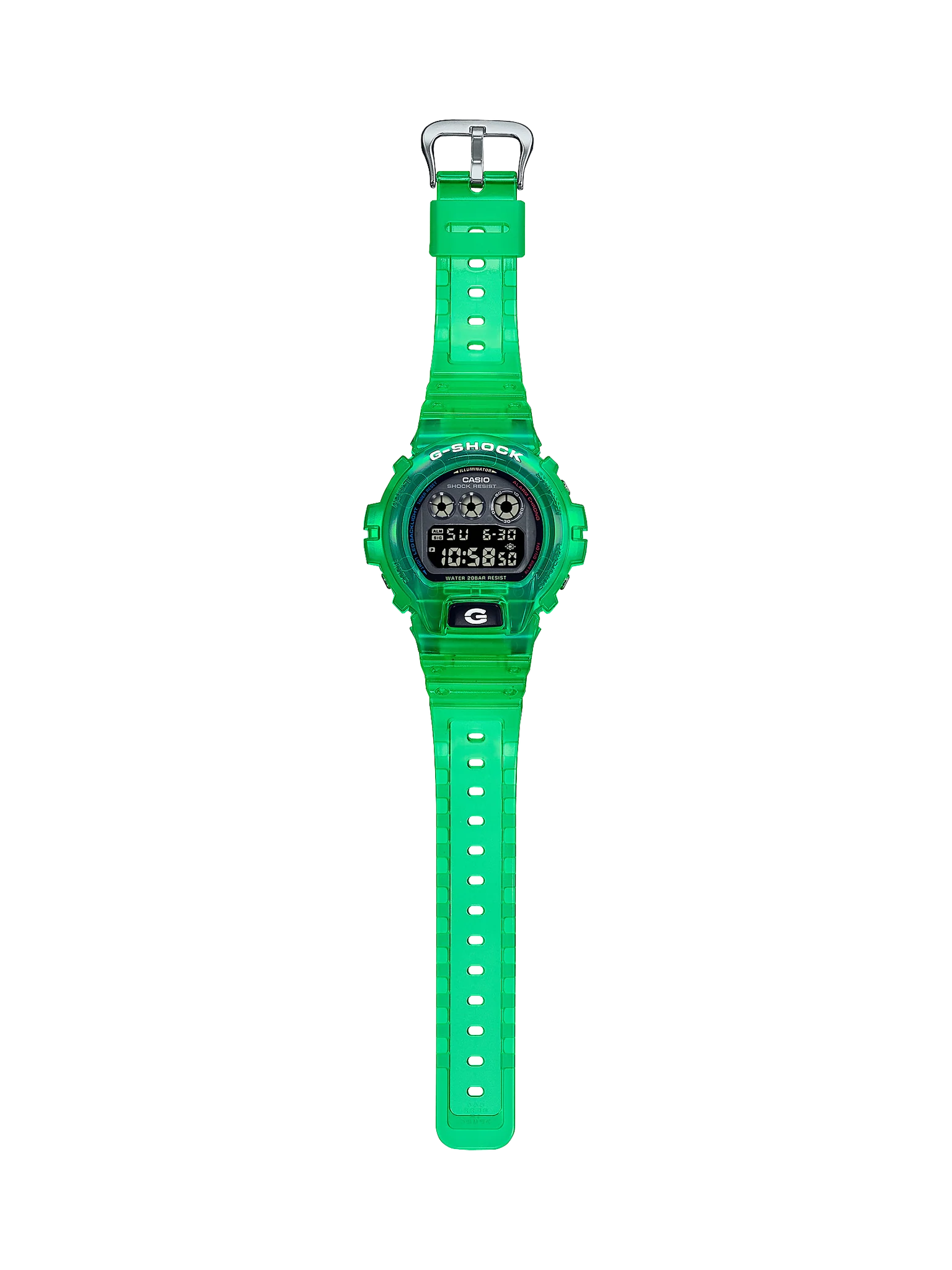 Casio G-Shock Digital Joytopia Green Translucent Resin Band - DW6900JT-3D G-SHOCK Casio G-Shock Digital Joytopia Green Translucent Resin Band - DW6900JT-3D G-SHOCK