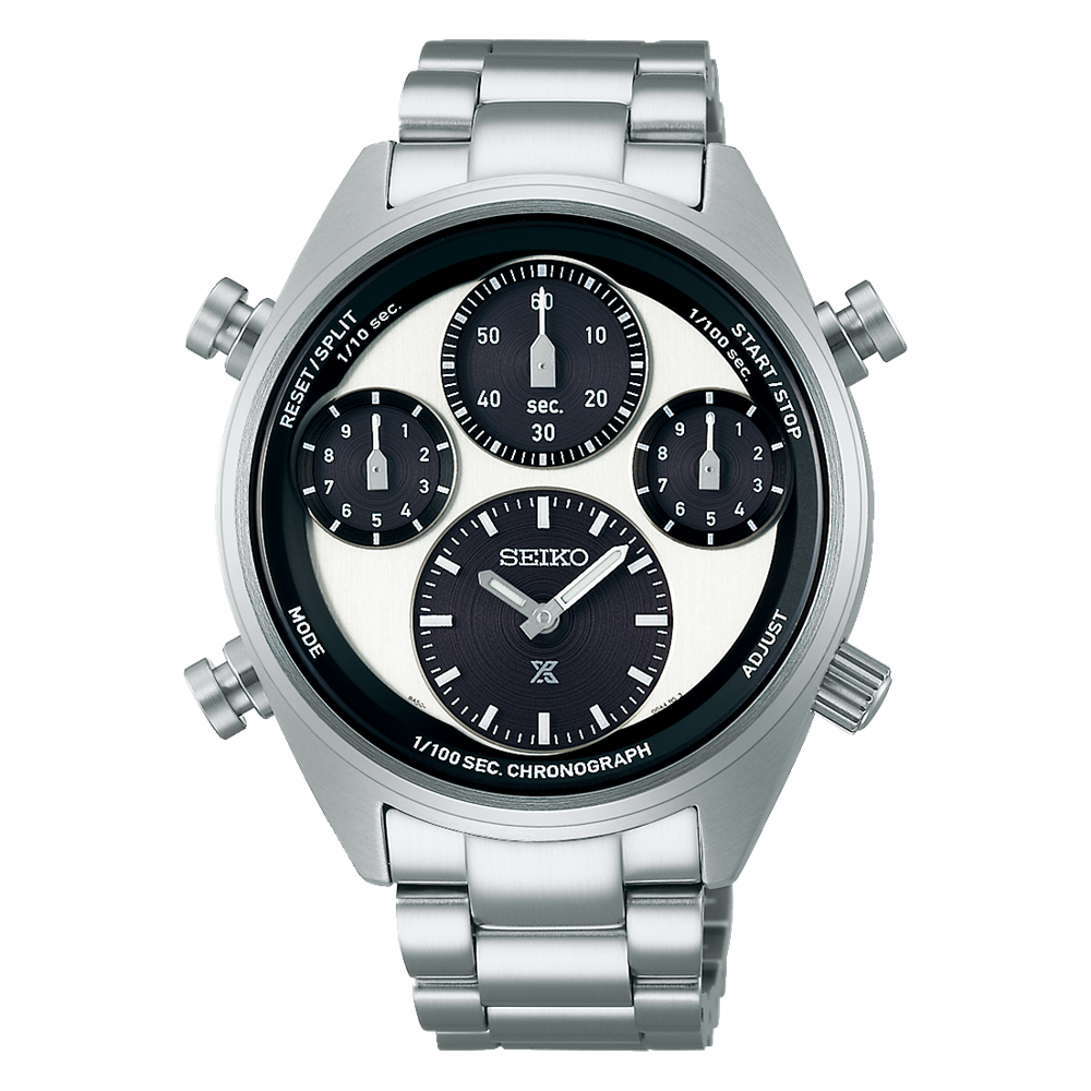 Seiko Prospex Speedtimer Panda Solar Men's Chronograph Watch - SFJ001P Seiko 