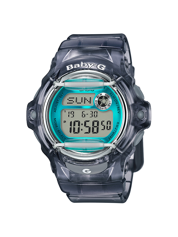 Casio Baby-G Digital Semi-Transparent 200m Wateproof - BG169R-8B Baby-g 