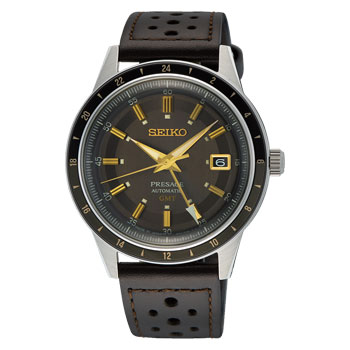 Seiko Presage Style60's GMT Automatic Watch - SSK013J1 Seiko 
