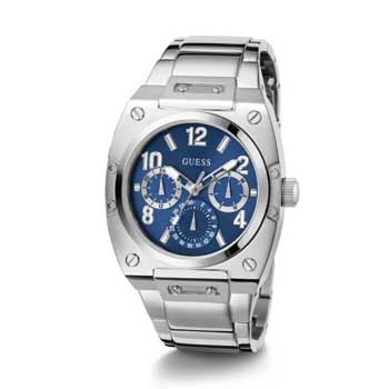 Guess Prodigy Blue Dial Men's Stainless Steel Watch - GW0624G1 GUESS 
