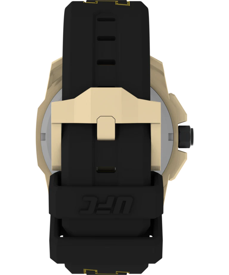 Timex UFC Icon Chronograph 45mm Black Dial 45mm Silicone Strap Watch Pulsar Timex UFC Icon Chronograph 45mm Black Dial 45mm Silicone Strap Watch Pulsar