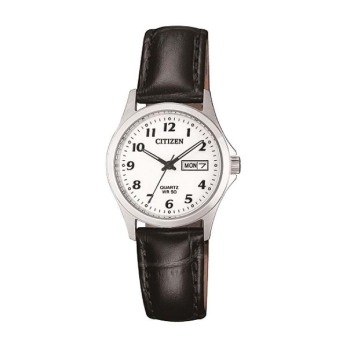 Citizen Ladies Leather Strap Dress Quartz Watch  - EQ2000-02A Citizen Quartz 
