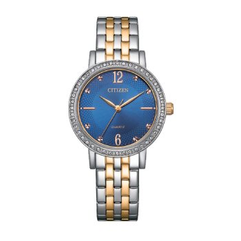 Citizen Two-Tone Ladies Dress Quartz Watch  - EL3106-59L Citizen Quartz 