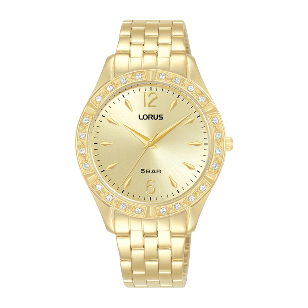 Lorus Ladies Gold Tone Dress Watch - RG268WX9 LORUS 