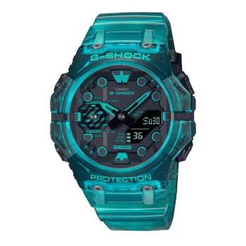 Casio G-Shock Carbon Core Series Duel Time 200M WR Bluetooth Watch - GAB001G-2A G-SHOCK 