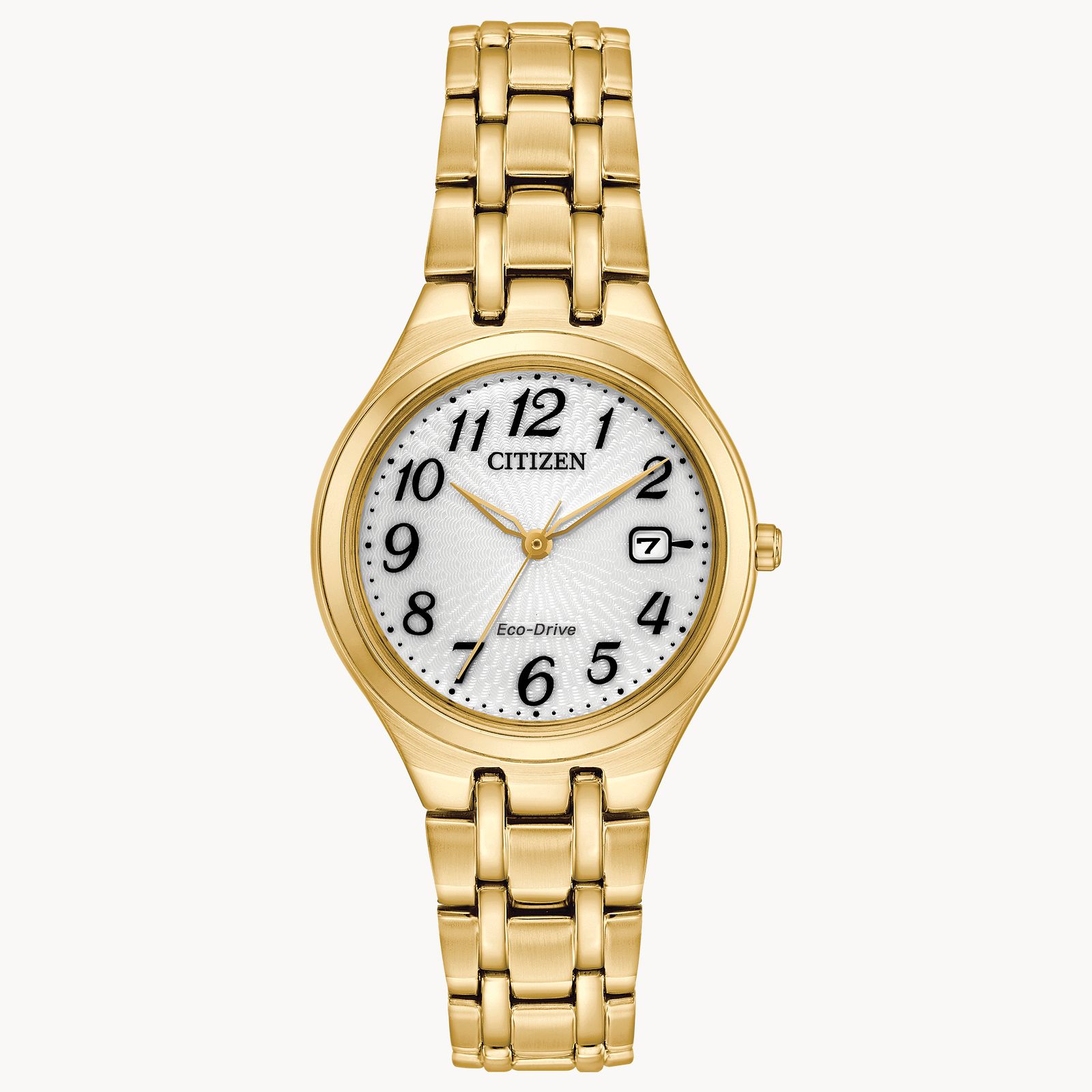 Citizen Eco-Drive Ladies Gold Tone Dress Watch - EW2482-53A Citizen Eco-Drive Citizen Eco-Drive Ladies Gold Tone Dress Watch - EW2482-53A Citizen Eco-Drive