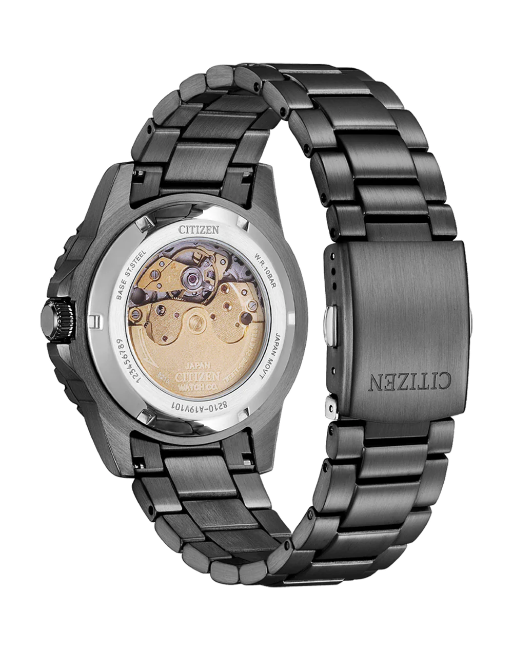 Citizen Automatic 100m Divers Watch With Green Luminous Dial - NJ0177-84X Citizen Eco-Drive Citizen Automatic 100m Divers Watch With Green Luminous Dial - NJ0177-84X Citizen Eco-Drive