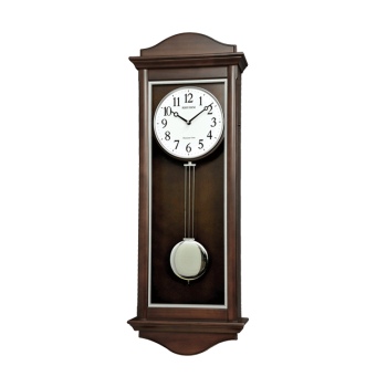 Rhythm Wooden Pendulum Clock - CMJ590NR06  