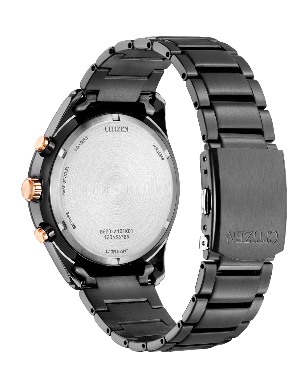 Citizen Eco-Drive Gents Chronograph 100m WR Maroon Brown Dial Watch - CA4534-81X Citizen Eco-Drive Citizen Eco-Drive Gents Chronograph 100m WR Maroon Brown Dial Watch - CA4534-81X Citizen Eco-Drive