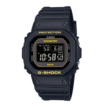 Casio G-Shock Black & Yellow Solar Powered Bluetooth 200M Black Resin Band - GWB5600CY-1D G-SHOCK 