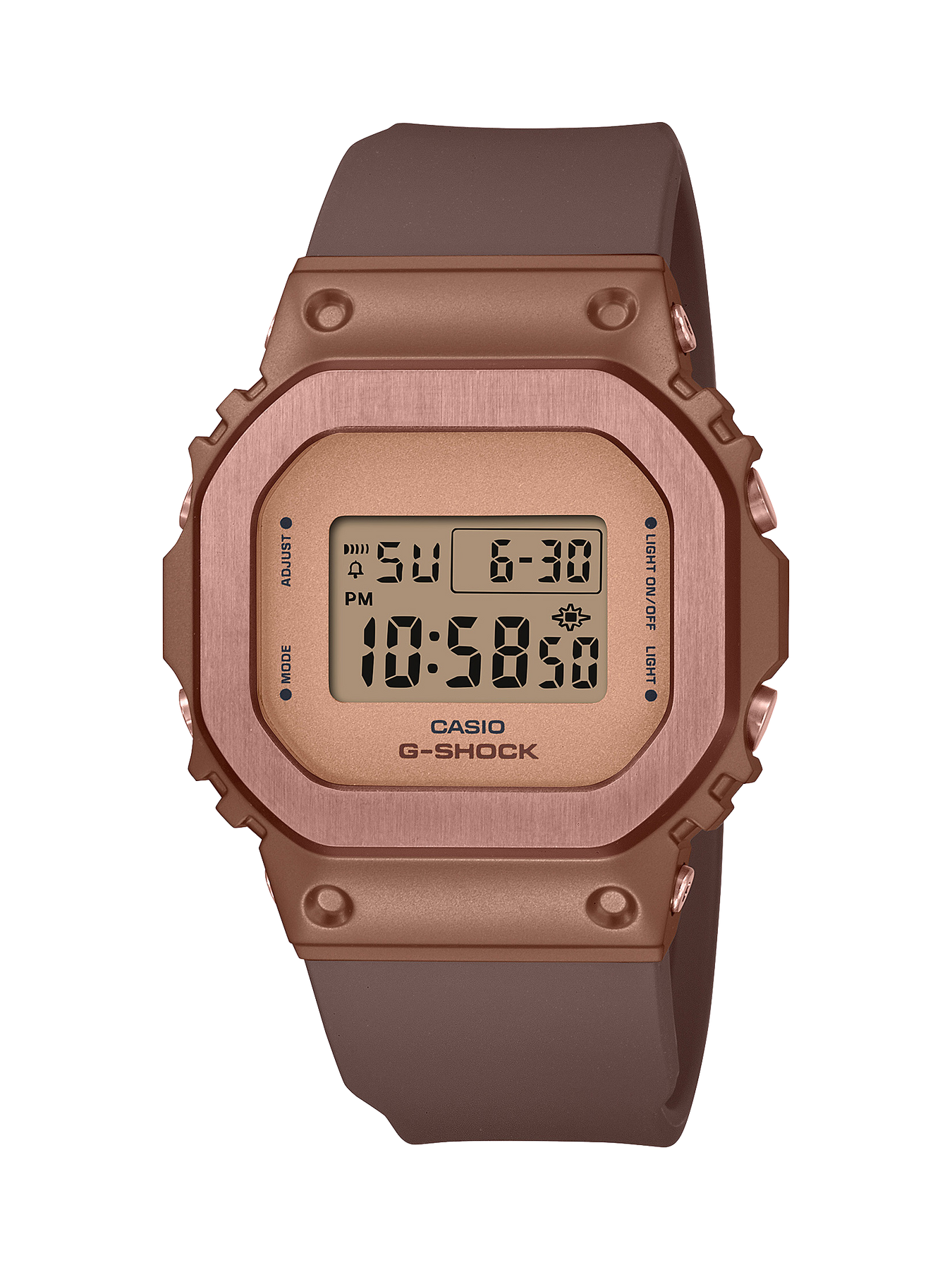 Womens's Casio G-Shock GMS5600BR-5 Steel Bronze Digital Watch - GM-S5600BR-5 G-SHOCK 
