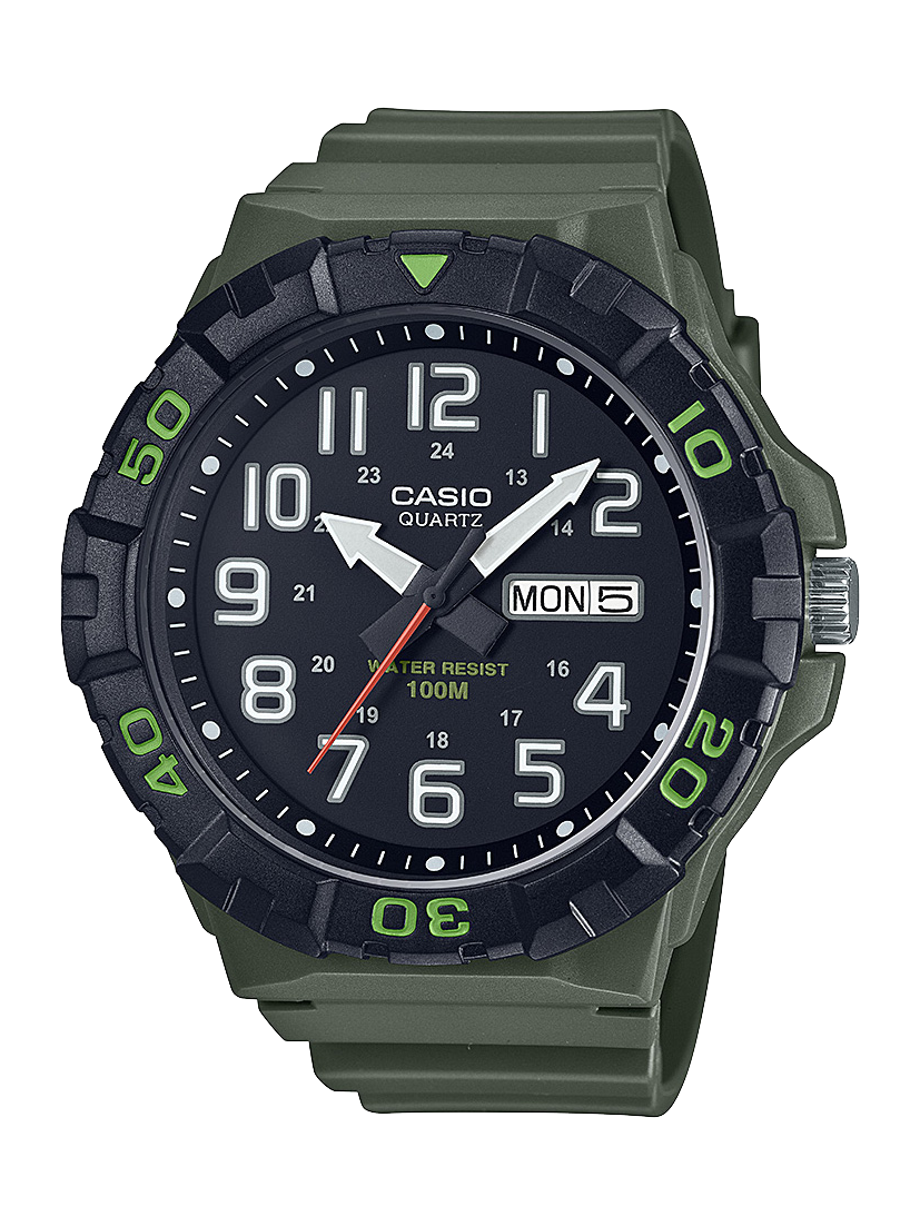 Casio Gents Divers Look 100m Watch - MRW210H-3A CASIO 