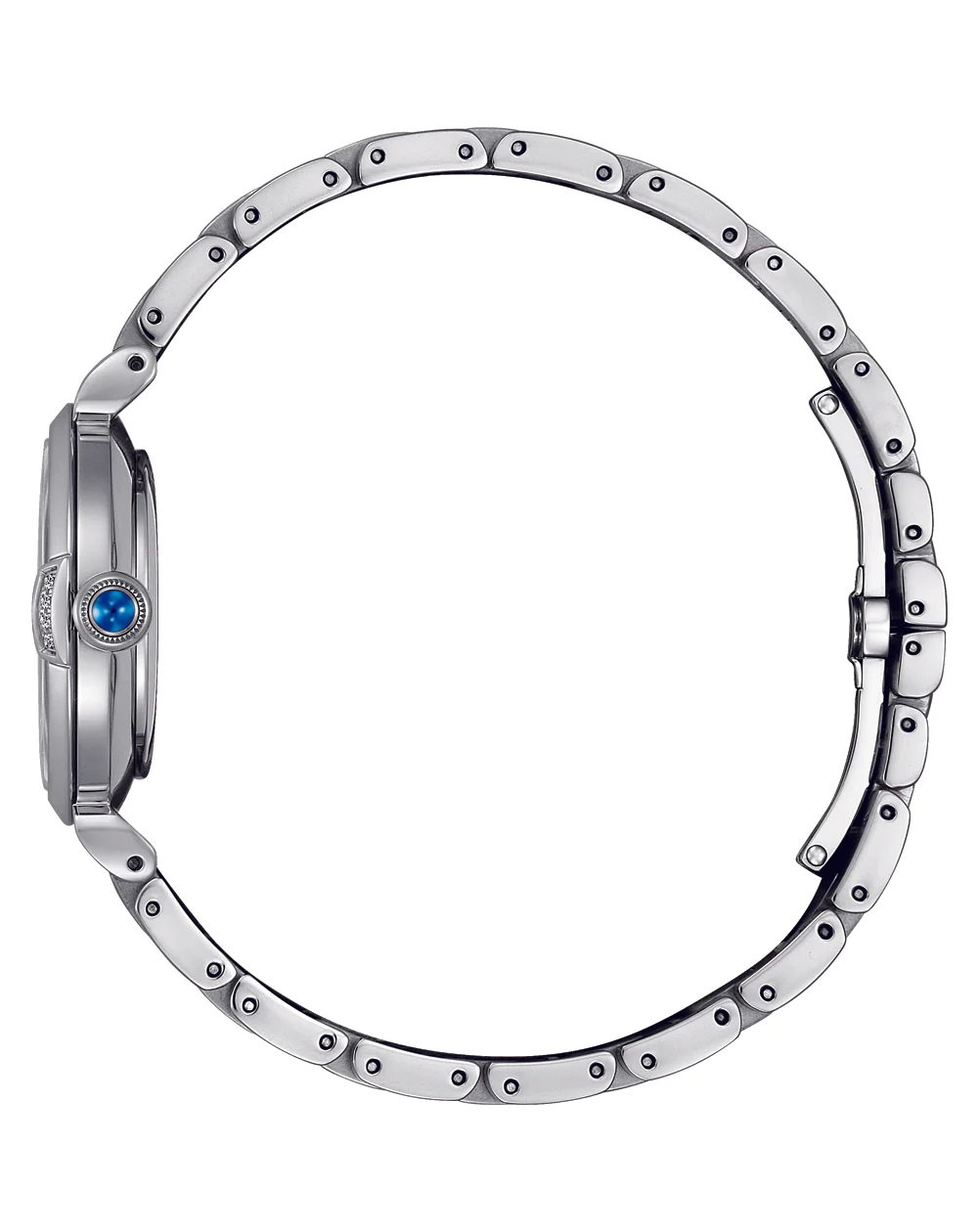 Citizen Eco-Drive Stainless Steel Case & Band with Mother of Pearl Face Dial - EM1060-87N Citizen Quartz Citizen Eco-Drive Stainless Steel Case & Band with Mother of Pearl Face Dial - EM1060-87N Citizen Quartz